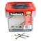 Fastenmaster FastenMaster TrapEase 3 No. 10 X 2-1/2 in. L Madeira Torx TTAP Flat Head Composite Deck Screws 350 p FMTR3212350SLMD - alternate 1